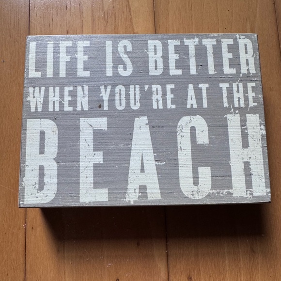 Life is better when you’re at the beach Sign - Picture 4 of 6